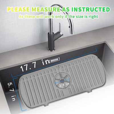 Хорошая цена. Предохранитель кухни силикона 30 дюймов нетоксический, циновка брызговика Faucet ресторана онлайн