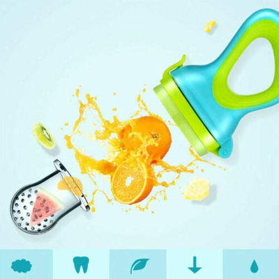 Хорошая цена. Непахучее течебезопасного Pacifier Teether еды силикона младенца прочное онлайн