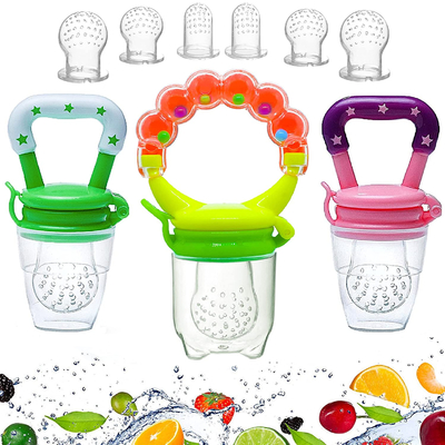 Хорошая цена. Безвкусная практически игрушка плода Teether еды силикона универсальная онлайн