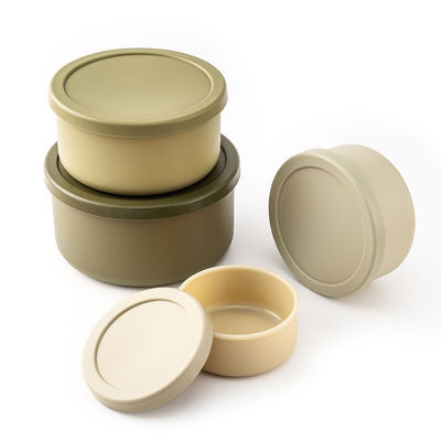 Хорошая цена. Детские Силиконовые контейнеры для хранения пищи Без BPA Прозрачный герметичный тег онлайн