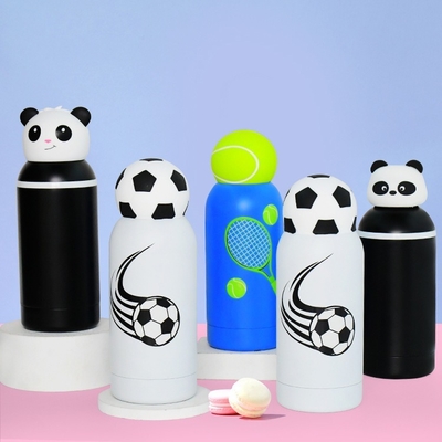 Хорошая цена. Premium 16oz Insulated Stainless Steel Kids Water Bottle with Detachable Soft Animal Head Lid – Fun, Safe, Eco-Friendly and Leak-Proof Thermos for School, Travel, Sports and Everyday Drinking онлайн