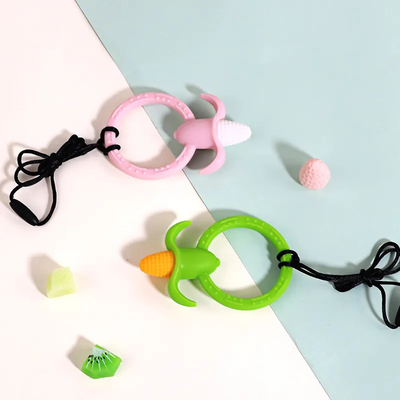 Хорошая цена. Unisex нетоксический силикон младенца забавляется сензорное Teether универсальное онлайн
