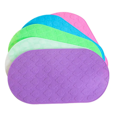 Multicolor прочная циновка ливня силикона с портативной машинкой чашки всасывания