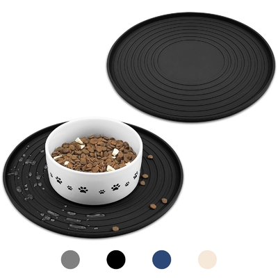 Хорошая цена. Силиконовый коврик для кормления собак и кошек Placemat нескользящий водонепроницаемый коврик для собак коврик для собак для пищи Вода Необходимые для путешествий онлайн