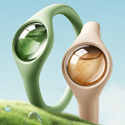 Многоразовый силиконовый браслет от комаров