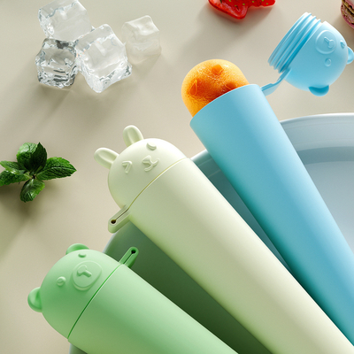 Хорошая цена. Premium Food-Grade Silicone Popsicle Molds – Crack-Resistant, Odorless & Perfect For Smoothie Pops! Cartoon Ice Pop Molds BPA-free Silicone Leak-proof & Flexible онлайн