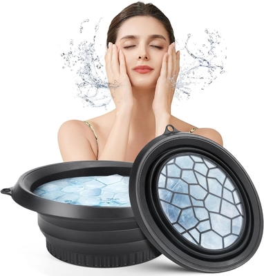 Хорошая цена. Space-Saving Silicone Foldable Ice Bowl - Multi-Purpose Cold/Hot Therapy for Face & Beauty Treatments Perfect for Ice Facial Massage & Makeup Removal онлайн