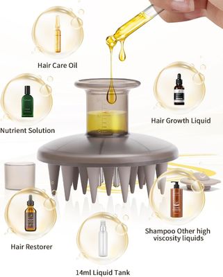 Хорошая цена. Силиконовый масляный аппликатор для кожи головы без BPA с массажными щетками онлайн